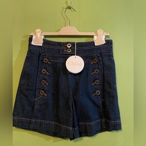 Chloe Denim Shorts 💙